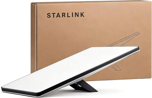 Starlink Mini Satellite Internet Kit 4th Gen – High-Speed, Low Latency Phased Array Antenna – Portable Internet for RV, Camping, Boats, Remote Work & Off-Grid Locations – Quick Setup