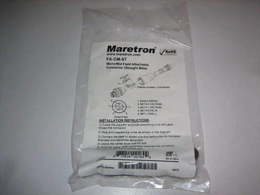 Maretron NMEA 2000 Male Field-Attachable Connector