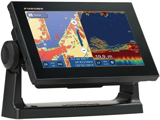 Furuno GP1871F 7" GPS Chartplotter/Fishfinder with CHIRP
