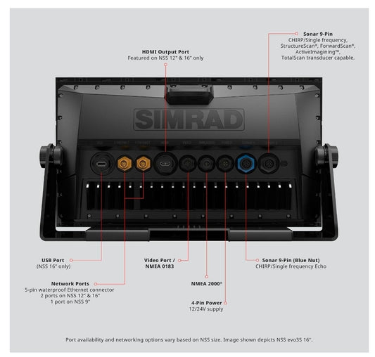 Simrad NSS12 evo3S Multifunction Display