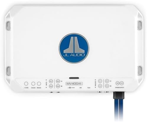 JL Audio MVI Series 400w 4 Channel Full-Range Amplifier w/Integrated DSP - MV400/4i [010-03337-00]
