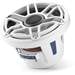 JL Audio M6 Series 8.8" Marine Coaxial Speakers w/Gloss White Sport Grille - M6-880X-S-GwGw [010-03078-00]