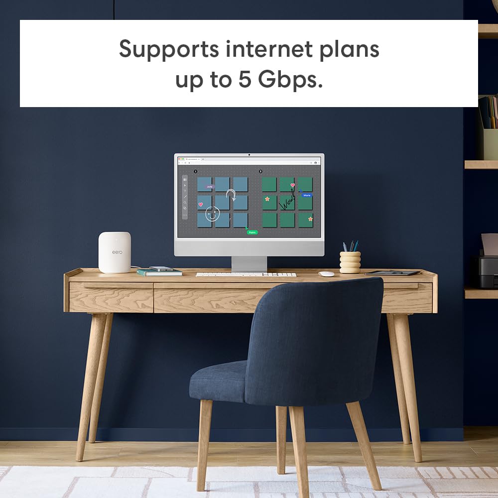Amazon eero Pro 7 tri-band mesh Wi-Fi 7 router (newest model)