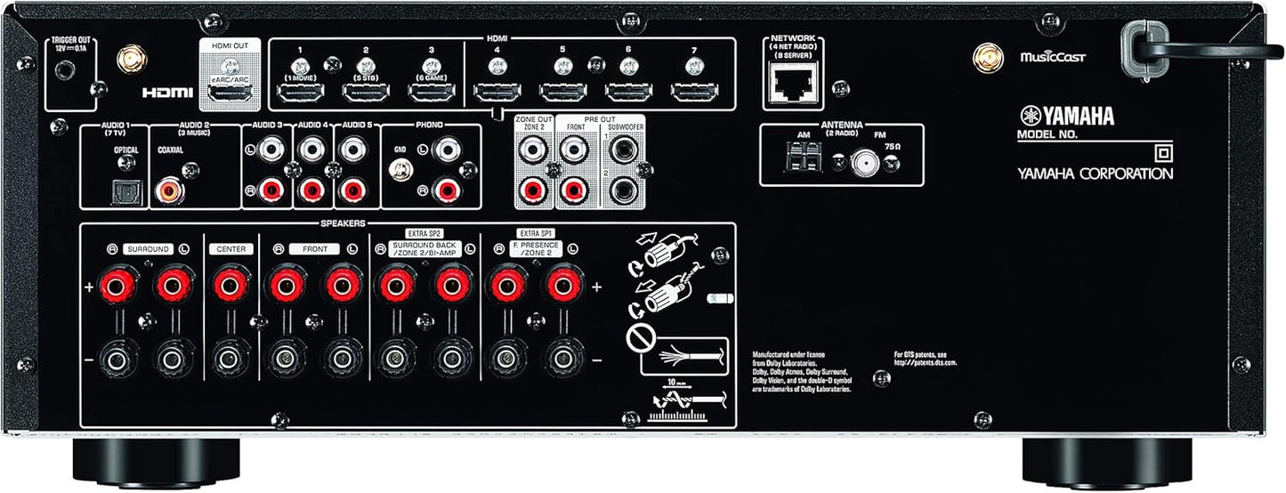 Yamaha RX-V6A 7.2-Channel AV Receiver with Dolby Atmos