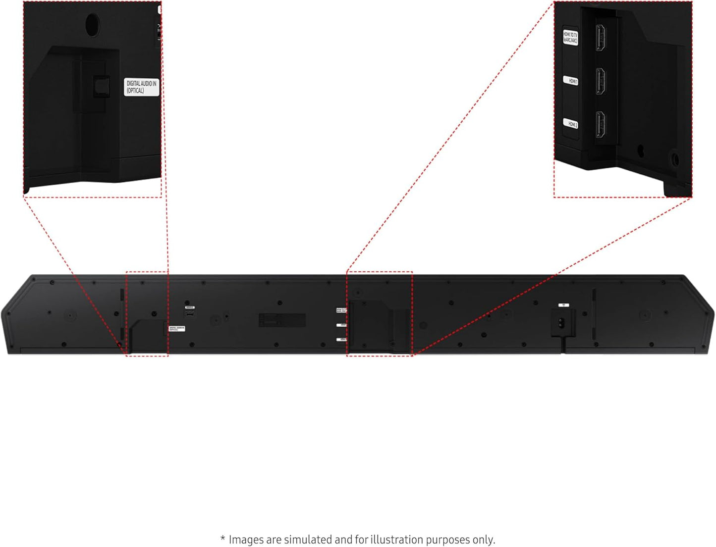 Samsung HW-Q990D 11.1.4ch Wireless Dolby Atmos Soundbar System