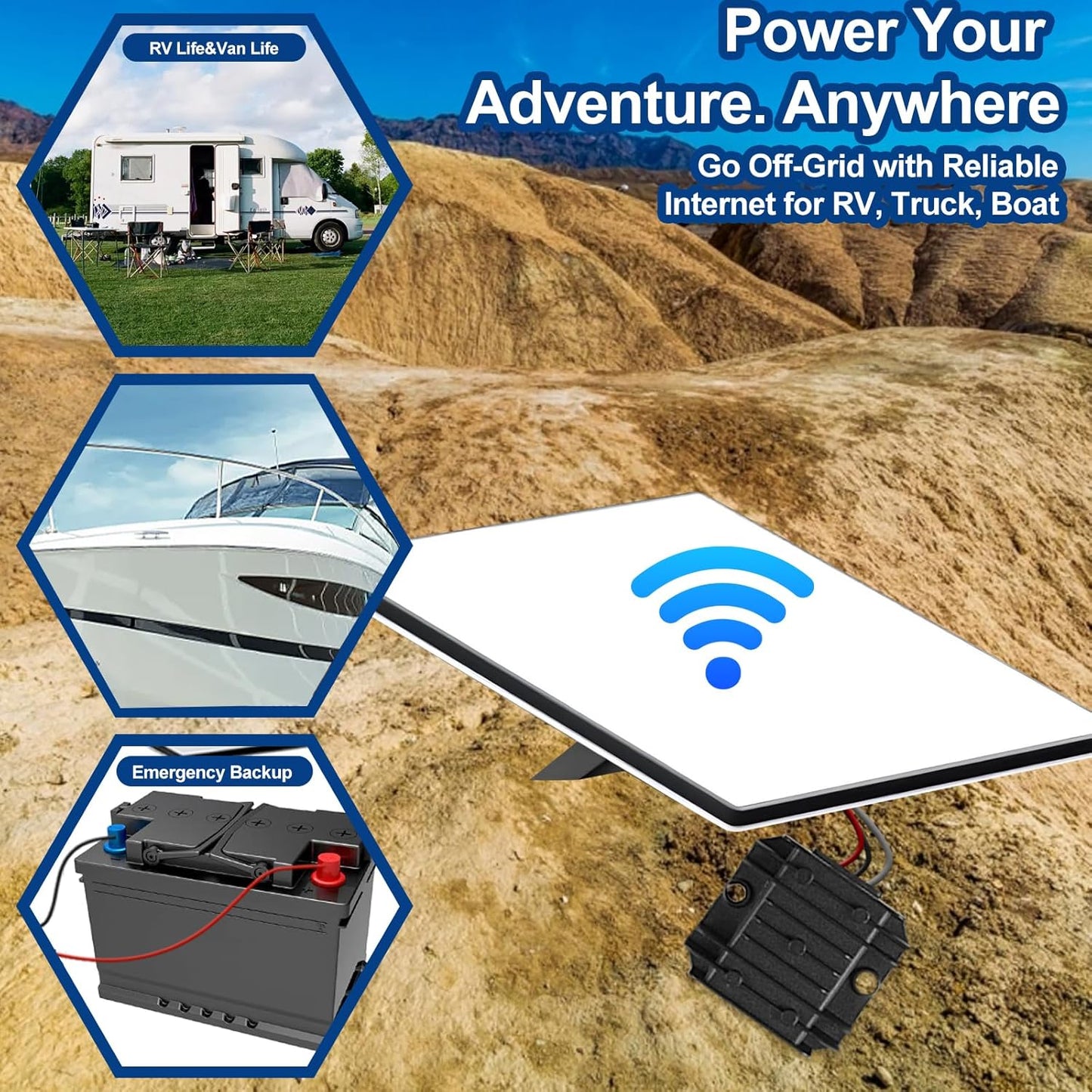 Starlink Mini 12V Adapter,