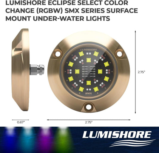 Lumishore RGBW SMX94 Color Select Underwater Light