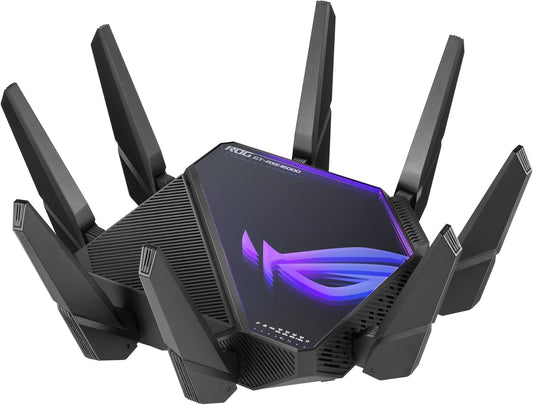 ASUS ROG Rapture (GT-AXE16000) Quad-Band WiFi 6E Router