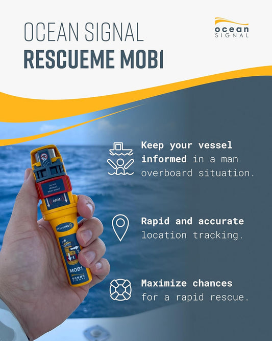 Ocean Signal rescueME MOB1 Personal AIS/DSC Man Overboard Device