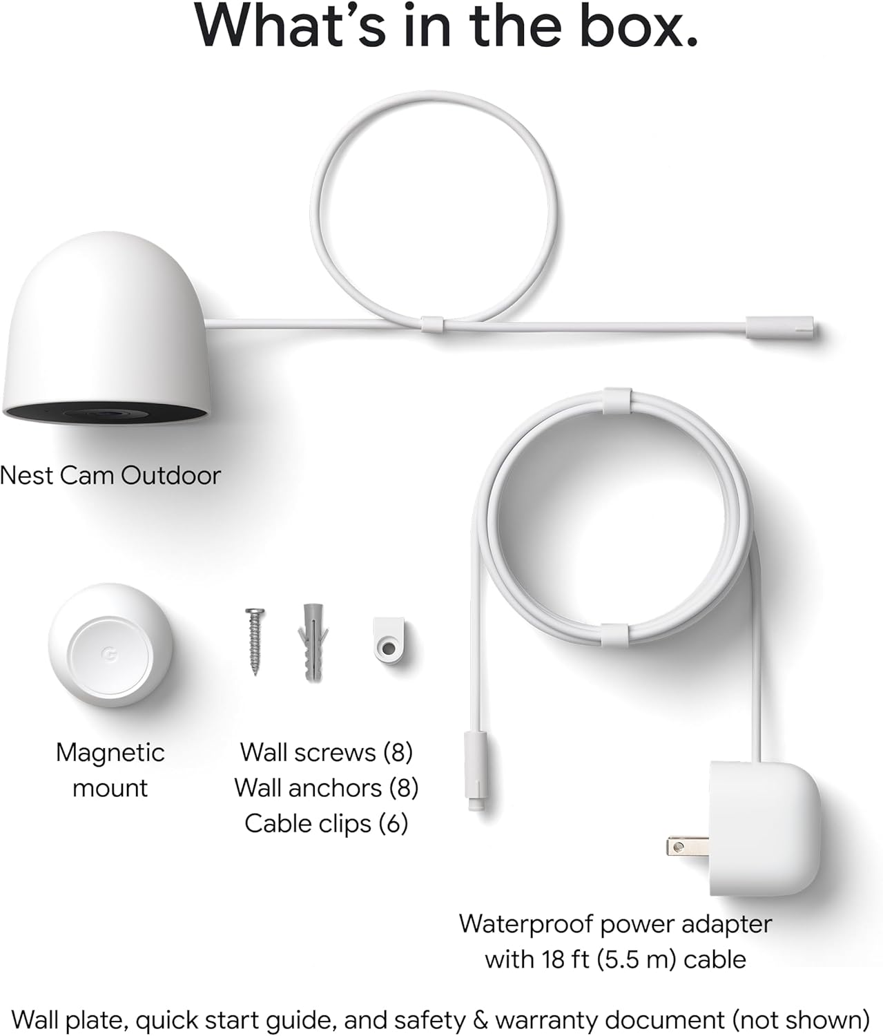 Google Nest Cam (Wired) 2-Pack Indoor/Outdoor Security Camera