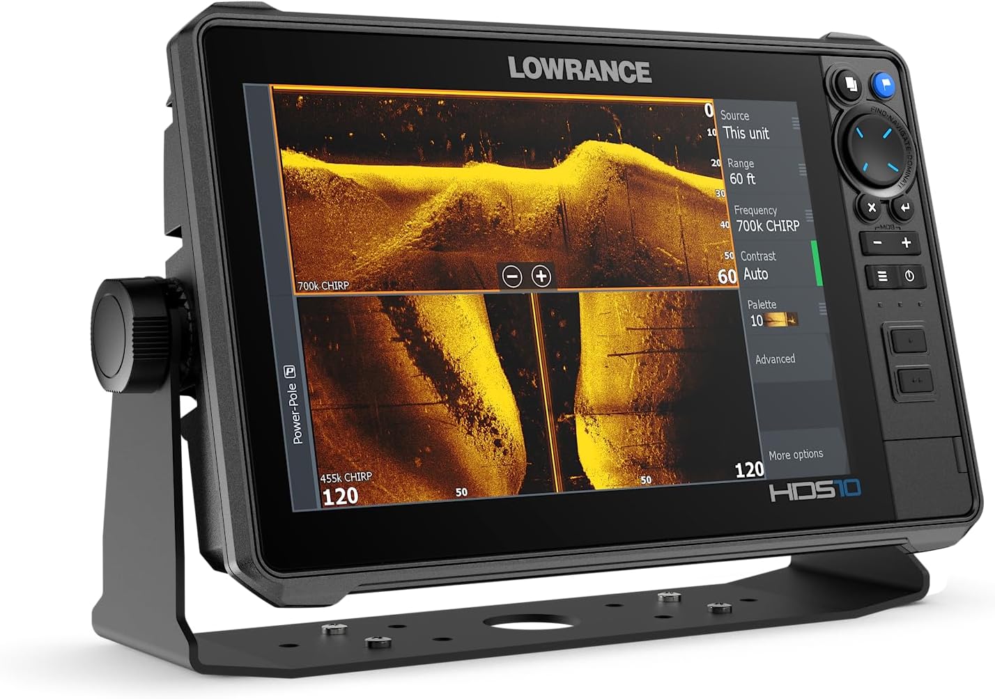 Lowrance HDS PRO 10 Chartplotter/Fishfinder with C-MAP Charts