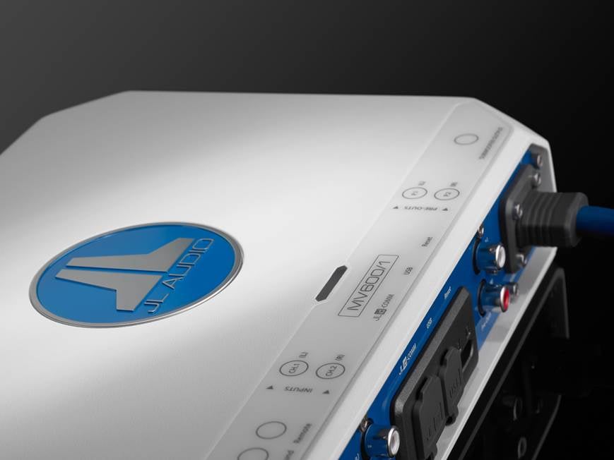 JL Audio Mvi Marine Amplifier Monoblock Sub-woofer Amplifier 600 Watts 12v .
