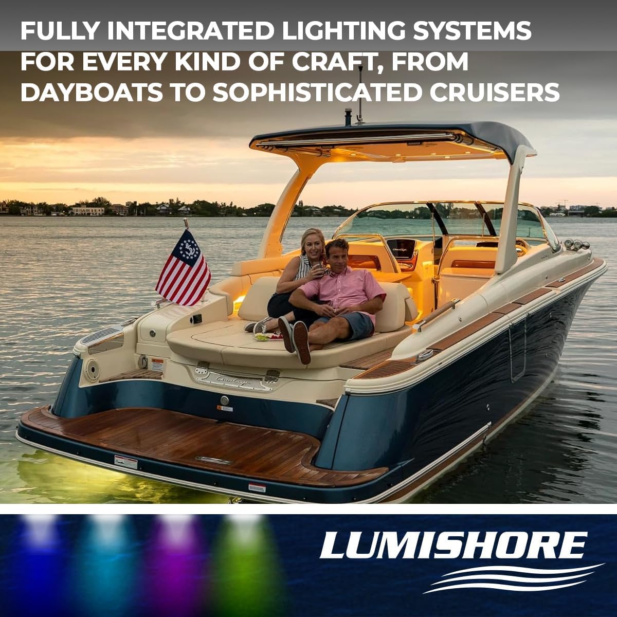 Lumishore ORA SMX24 Dual Color Underwater Light