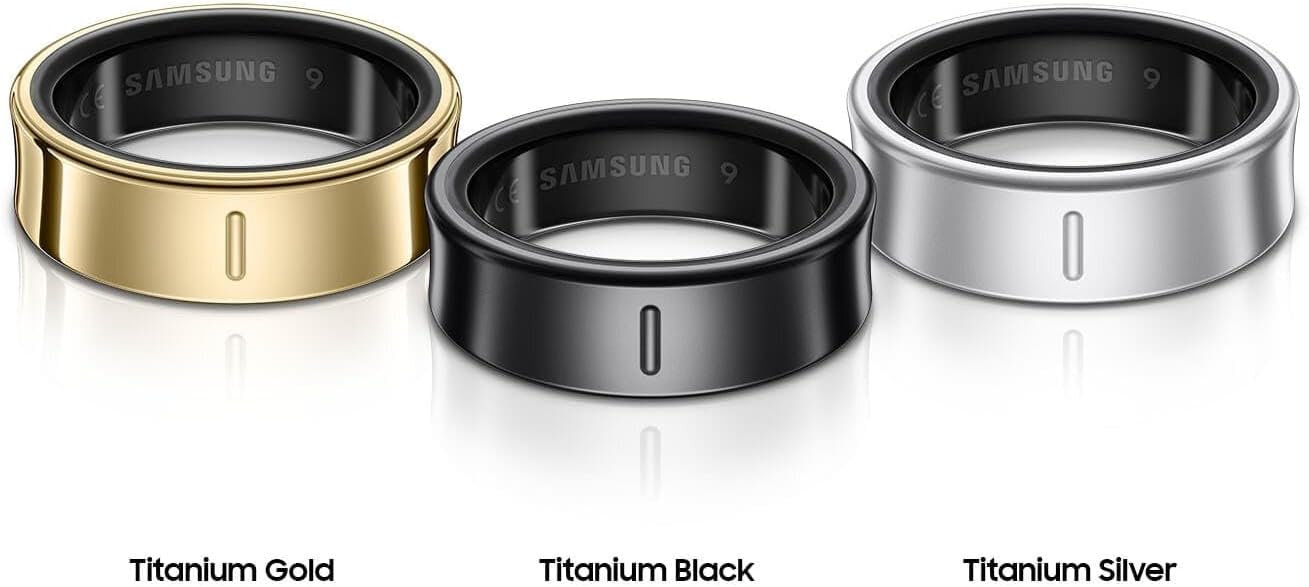 Samsung Galaxy Ring – Black,Silver and Gold All sizes available