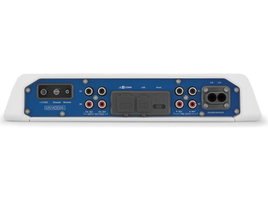 JL Audio MVI Series 400w 4 Channel Full-Range Amplifier w/Integrated DSP - MV400/4i [010-03337-00]
