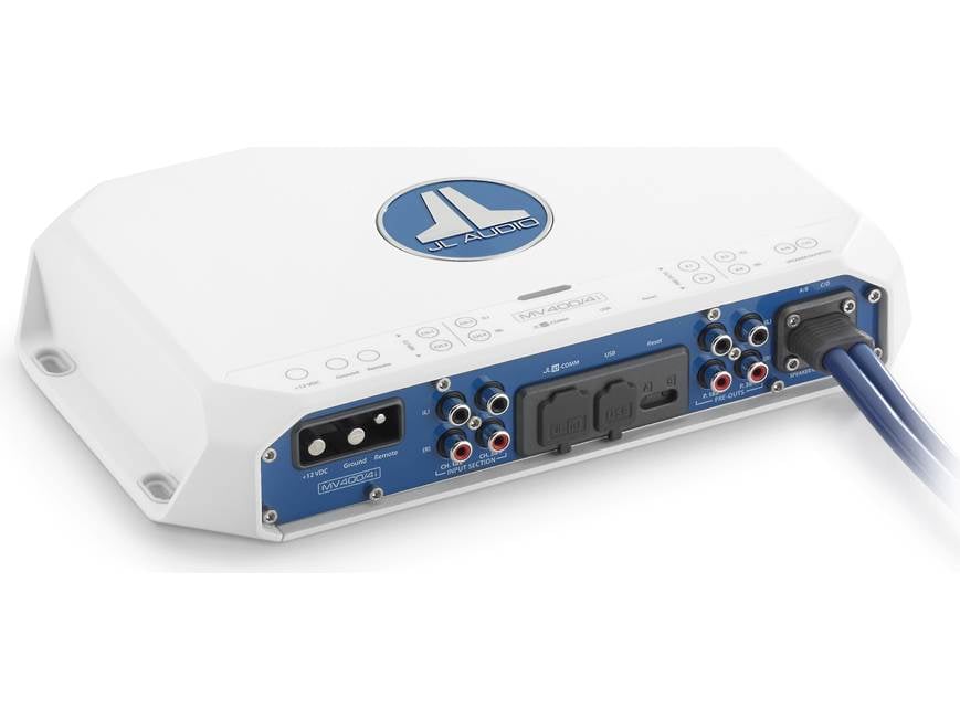JL Audio MVI Series 400w 4 Channel Full-Range Amplifier w/Integrated DSP - MV400/4i [010-03337-00]