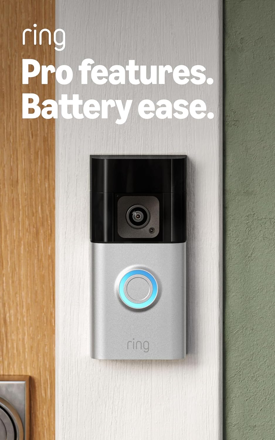 Ring Video Doorbell Pro 2 with Head-to-Toe HD+ Video