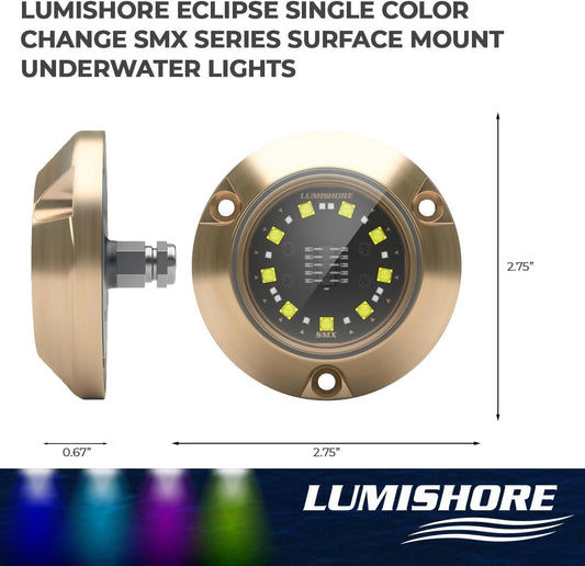 Lumishore SUPRA SMX24 Dual Color Underwater Light