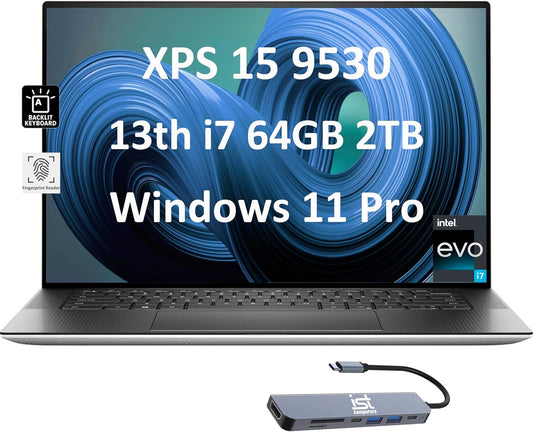 Dell XPS 15 9530 OLED Touch 3.5K Laptop with RTX 4070