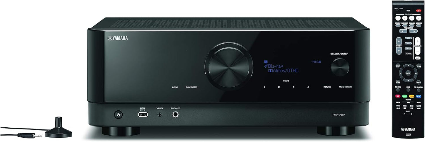 Yamaha RX-V6A 7.2-Channel AV Receiver with Dolby Atmos