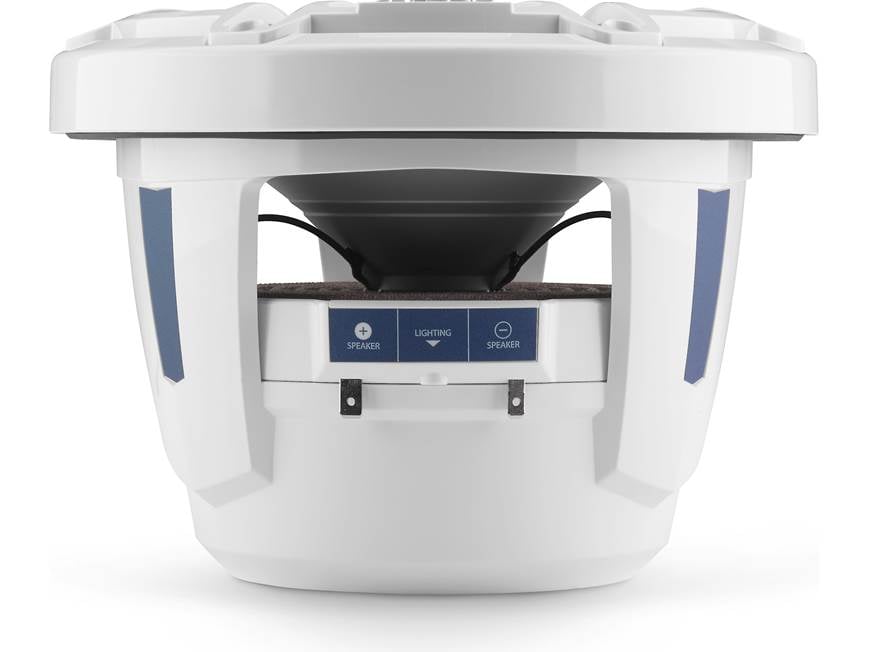 JL Audio M6 Series 8.8" Marine Coaxial Speakers w/Gloss White Sport Grille - M6-880X-S-GwGw [010-03078-00]