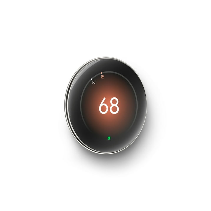 Google Nest Learning Thermostat (4th gen) + Nest Temperature Sensor (2nd gen) - Silver
