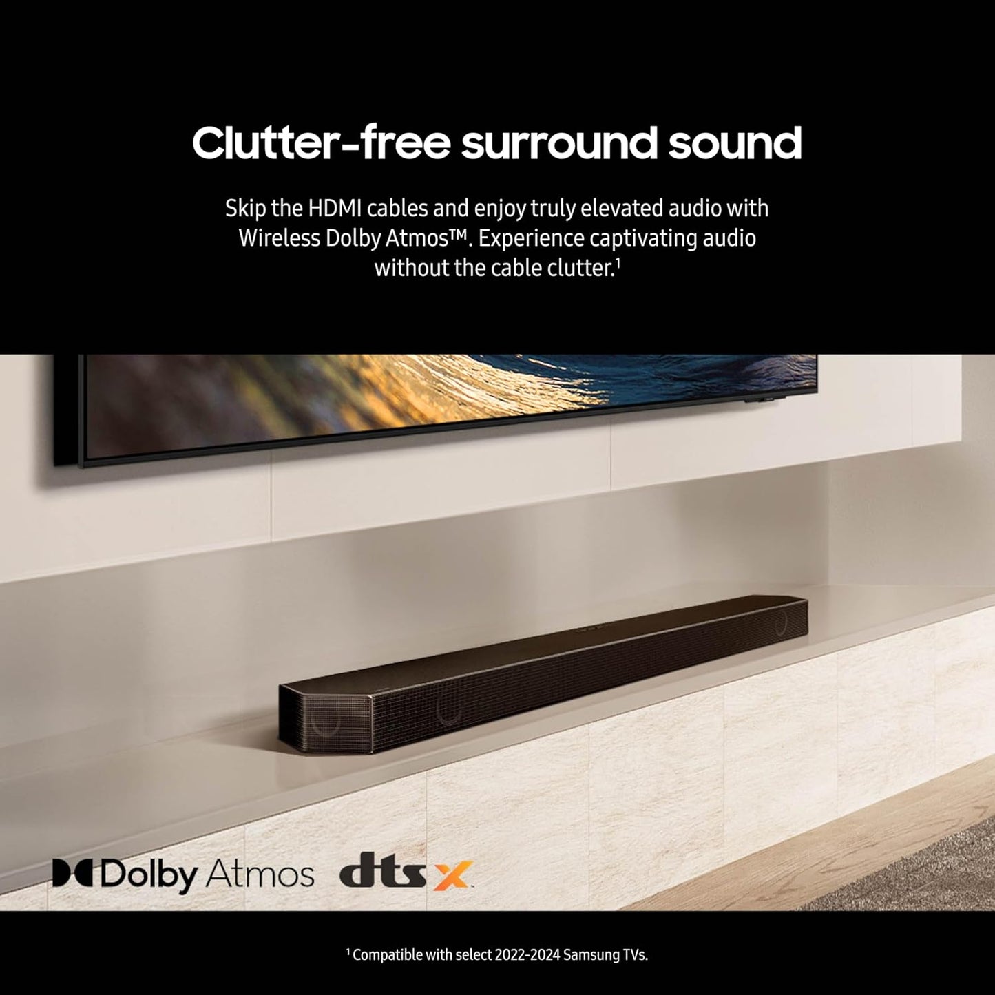 Samsung HW-Q990D 11.1.4ch Wireless Dolby Atmos Soundbar System