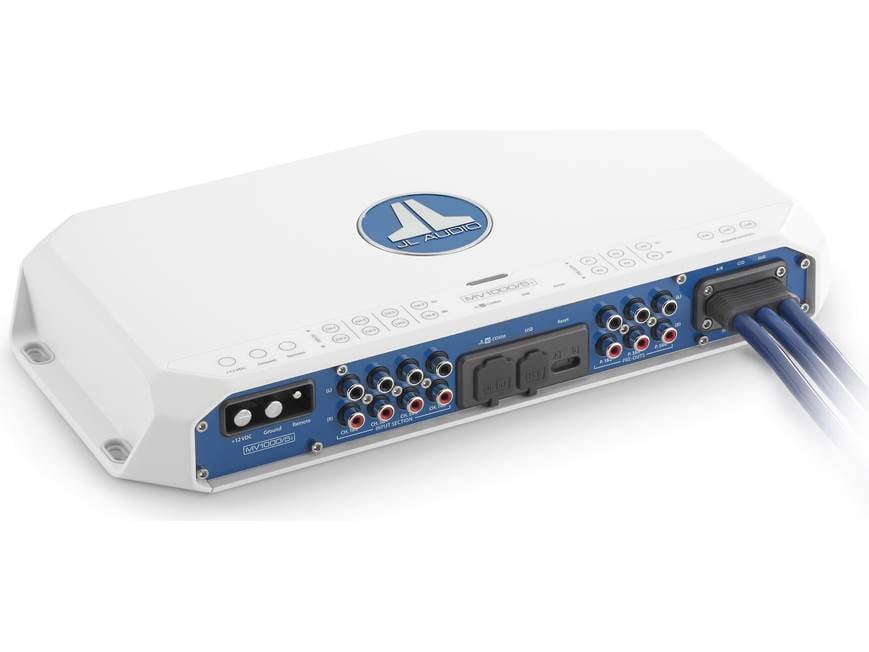 JL Audio MV1000/5i 5-Channel Marine Amplifier with Digital Signal Processing