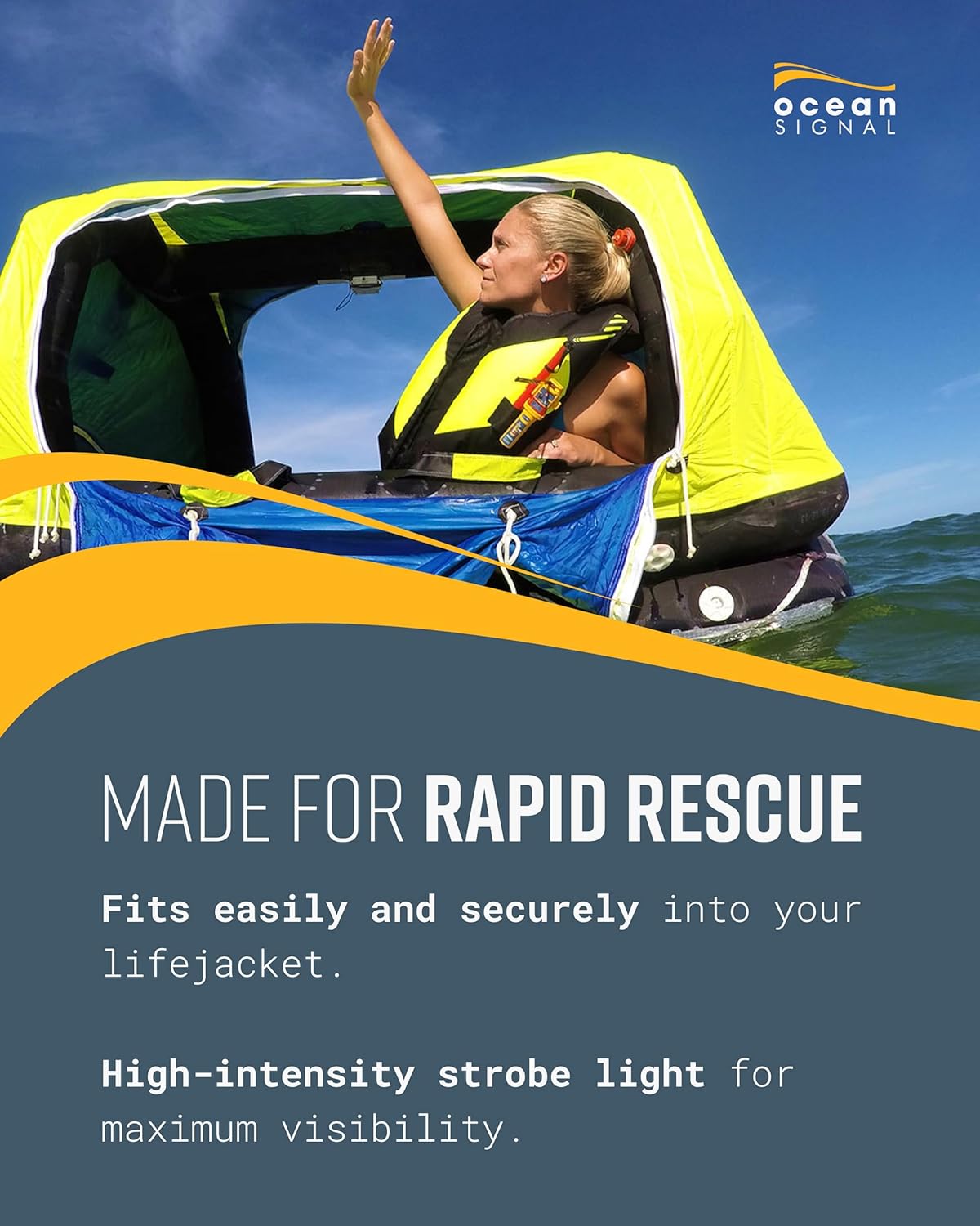 Ocean Signal rescueME MOB1 Personal AIS/DSC Man Overboard Device