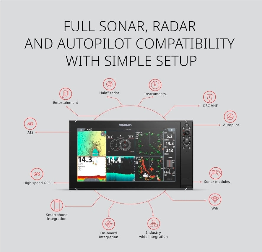 Simrad NSS12 evo3S Multifunction Display