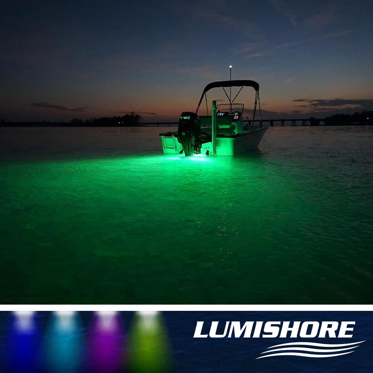 Lumishore RGBW SMX94 Color Select Underwater Light