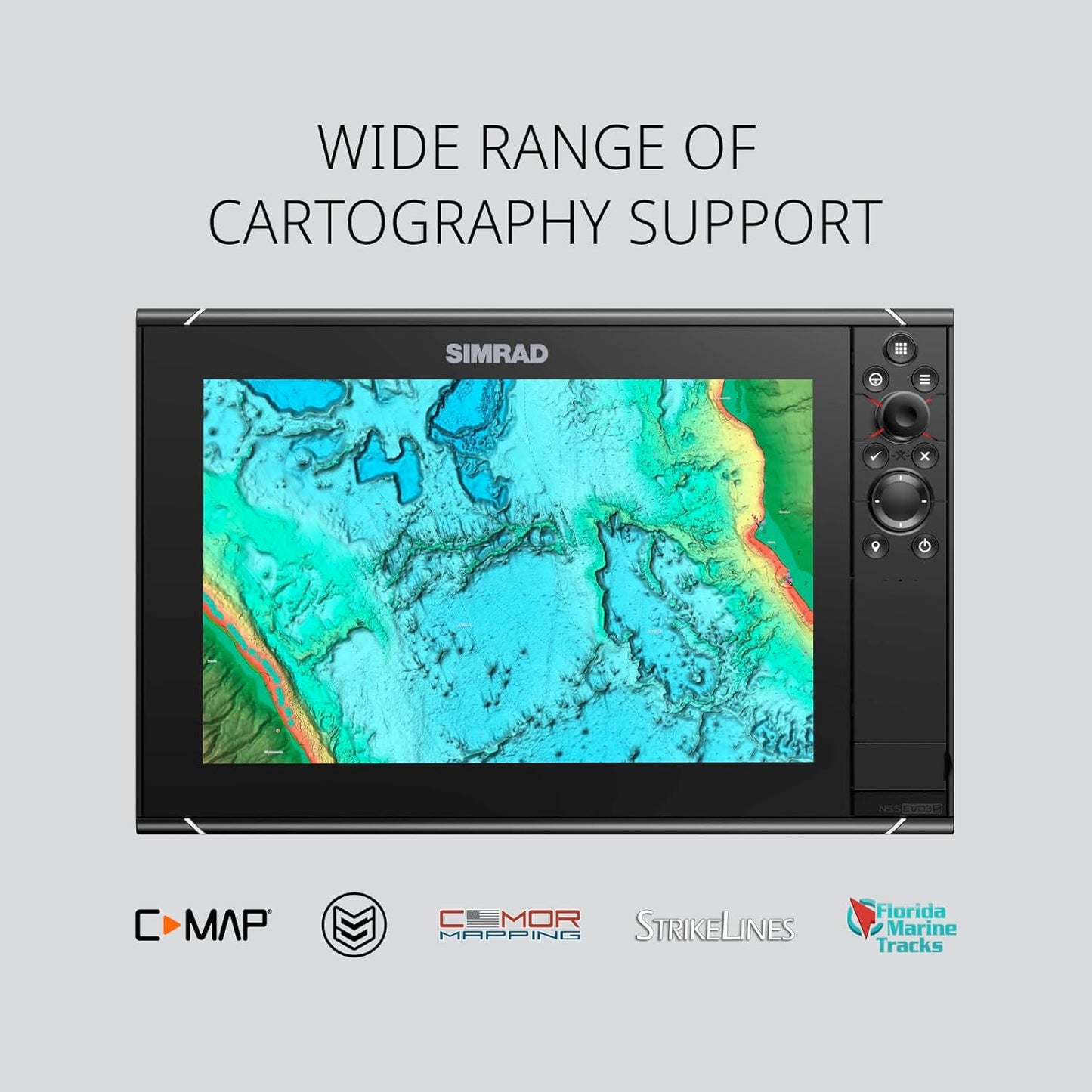 Simrad NSS16 evo3S 16" Multifunction Display with C-MAP Charts