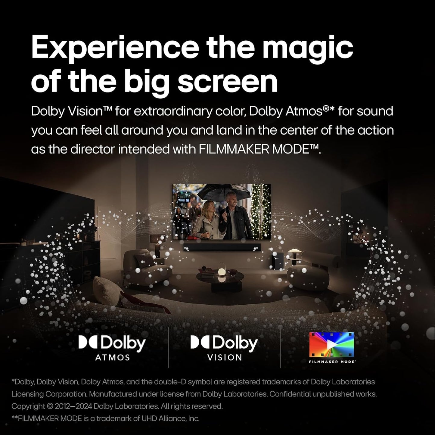 LG OLED evo C4 77" 4K Smart TV 2024 (OLED77C4PUA)