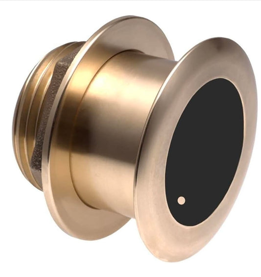 Furuno B175M/20 Medium-Frequency Chirp Depth Transducer with Temperature - Bronze Thru-Hull with 20 Degree Tilt