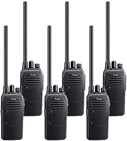 Icom IC-F1000 VHF Analog Two Way Radios PREPROGRAMMED (6 pack)