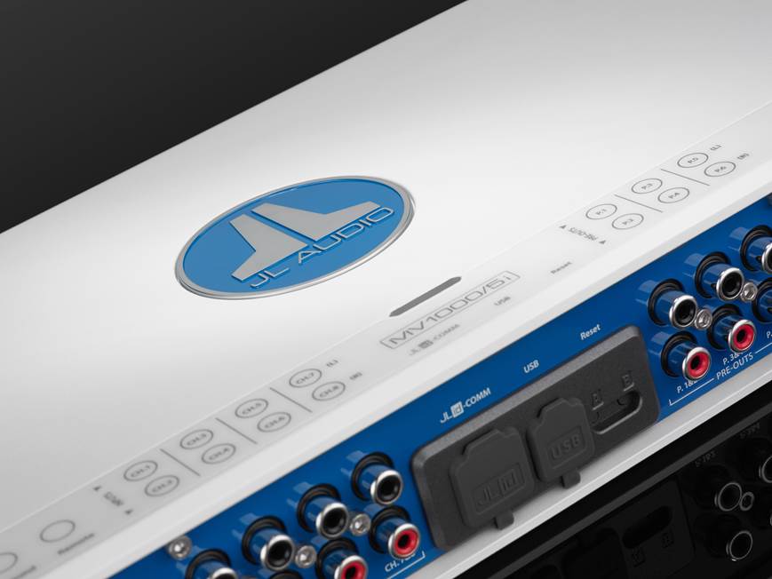 JL Audio MV1000/5i 5-Channel Marine Amplifier with Digital Signal Processing