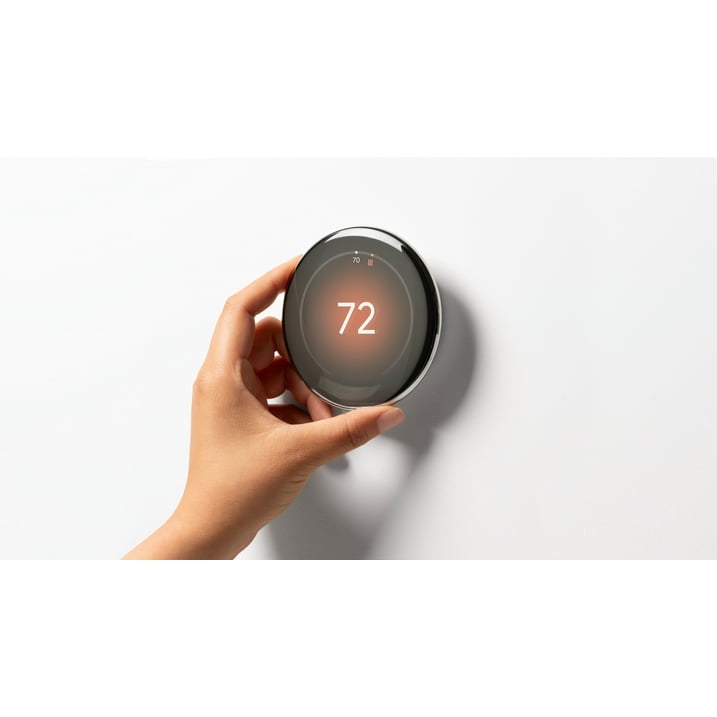Google Nest Learning Thermostat (4th gen) + Nest Temperature Sensor (2nd gen) - Silver