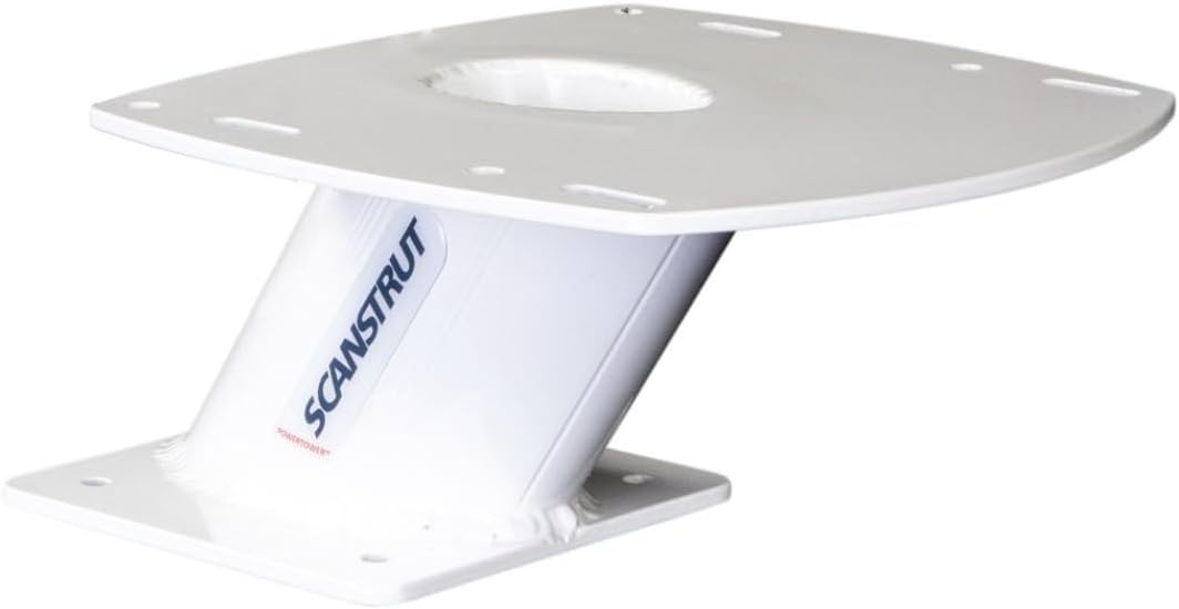 Scanstrut Forward-Leaning Aluminum Radar Tower - 150mm
