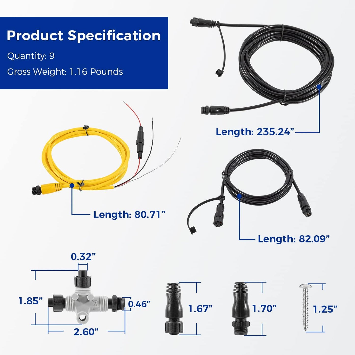 Garmin NMEA 2000 Backbone Starter Kit with Drop Cables
