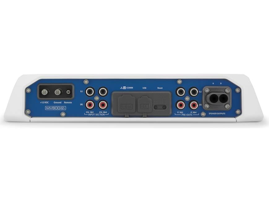 JL Audio MVI Series 600w 2 Channel Full-Range Amplifier w/Integrated DSP - MV600/2i [010-03336-00