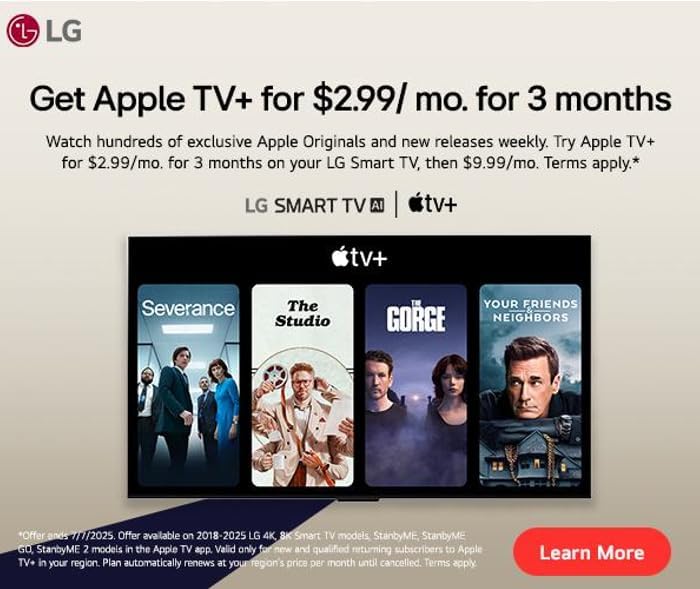 LG OLED evo C4 77" 4K Smart TV 2024 (OLED77C4PUA)
