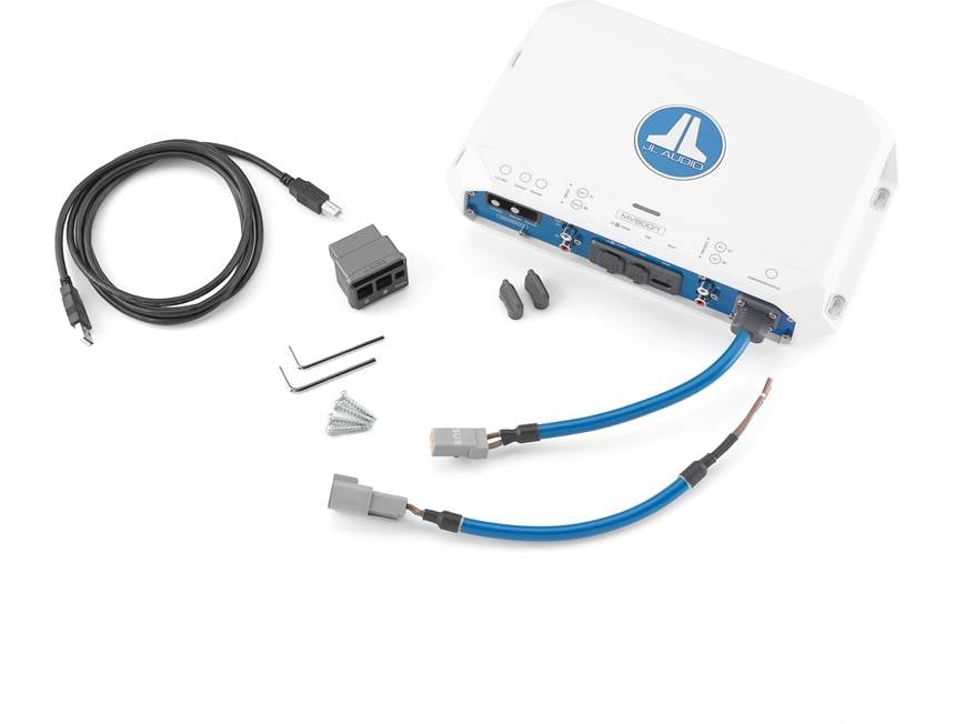 JL Audio Mvi Marine Amplifier Monoblock Sub-woofer Amplifier 600 Watts 12v .