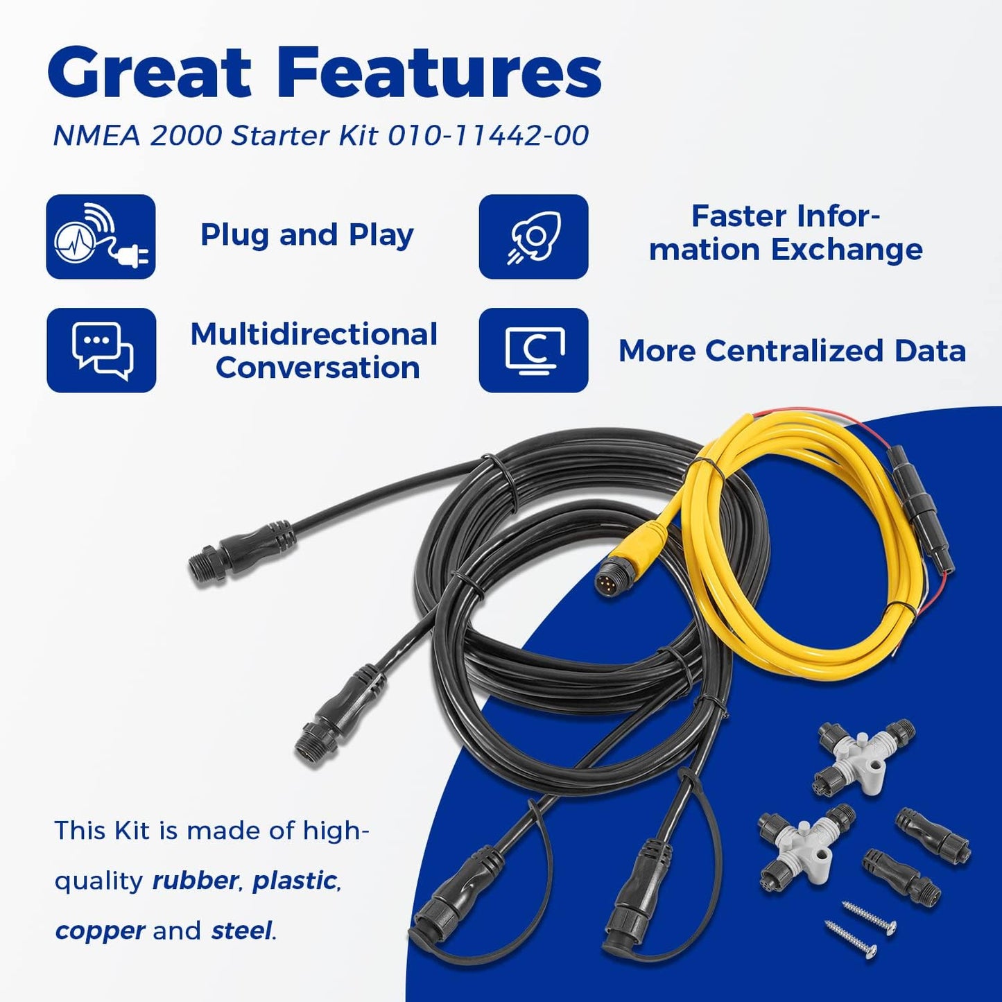 Garmin NMEA 2000 Backbone Starter Kit with Drop Cables