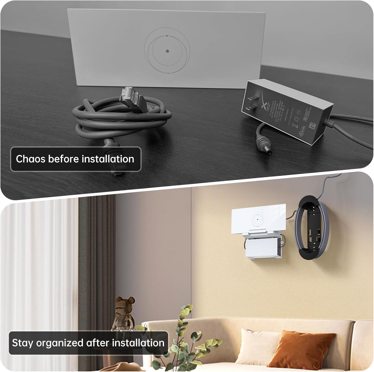 Starlink Gen 3 Mount, All in One Starlink Standard V3/V4 Mesh Router and Starlink Power Supply