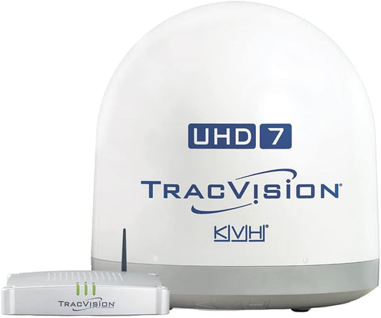 KVH UHD7 - Marine Satellite TV Receiver - Black - Wi-Fi, USB, Ethernet - DIRECTV HDTV for North America