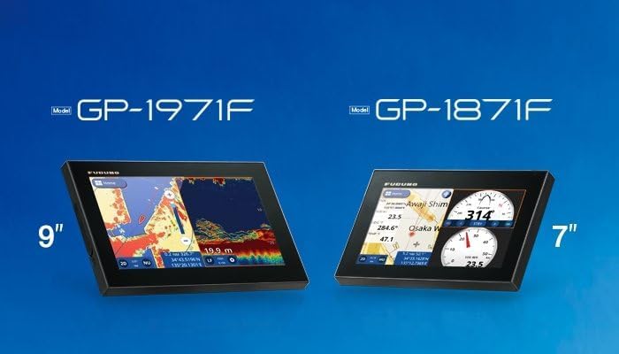 Furuno GP1871F 7" GPS Chartplotter/Fishfinder with CHIRP