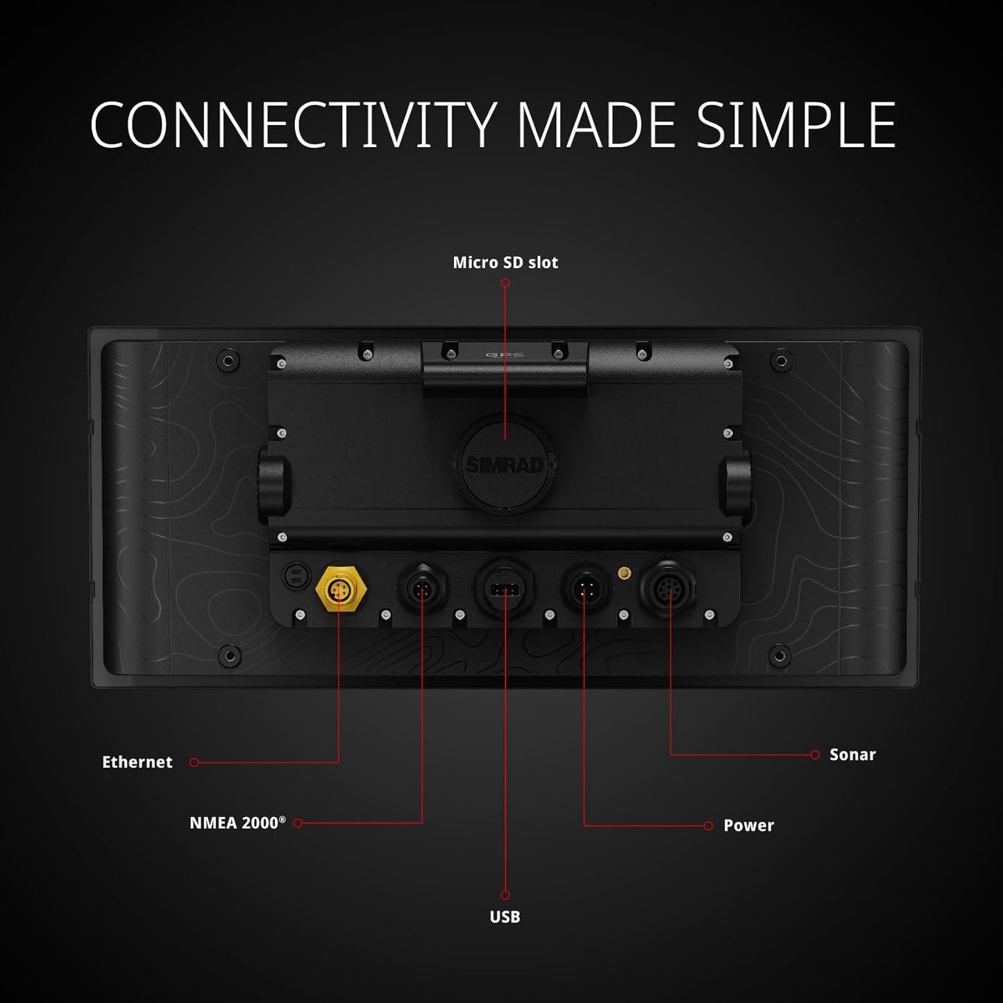 Simrad NSX Ultrawide 12" Smart Chartplotter and Fish Finder w/Active Imaging 3-in-1 Transducer and C-MAP Discover X Chart