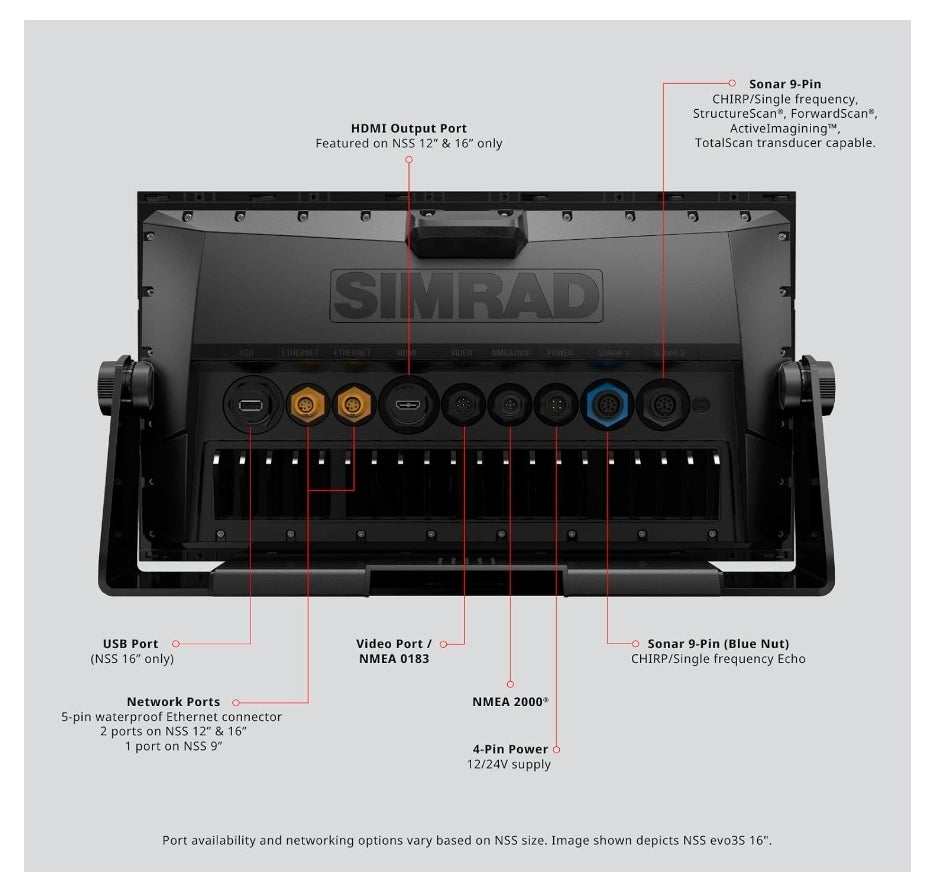 Simrad NSS12 evo3S Multifunction Display