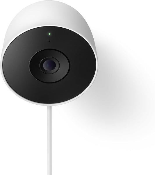 Google Nest Cam (Wired) 2-Pack Indoor/Outdoor Security Camera